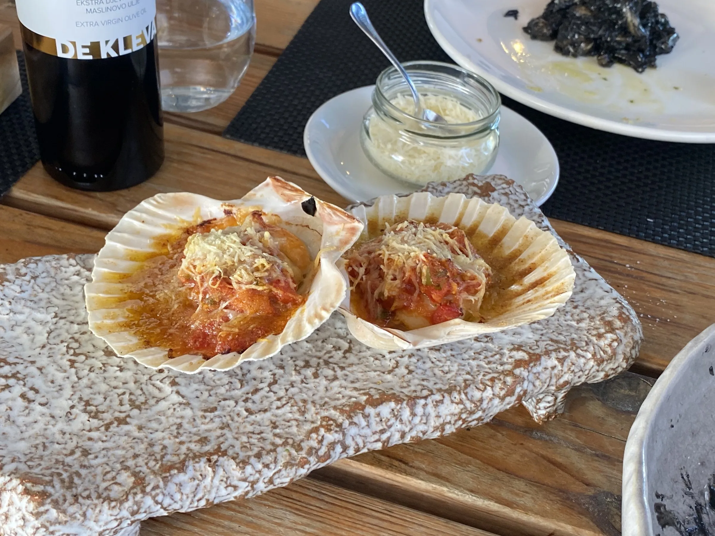 Gratinirane Jakobove kapice